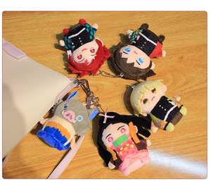 Nhật Bản Anime Sang Trọng Nhân Vật Quỷ Kẻ Giết Người Đồ Chơi Sang Trọng PP Bông Tùy Chỉnh Keychain Sang Trọng - Product Image 2