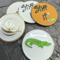 Marqueur de balle de golf personnalisé, motif personnalisé, accessoires de golf en métal, souvenir