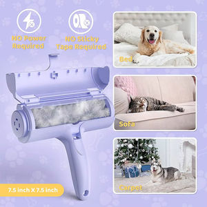 Rodillo Removedor de Pelo de Mascotas, Autolimpiante, Reutilizable, para Alfombras, Elimina Pelos de Perros y Gatos - Product Image 2