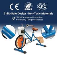 Monociclo EXI Kids Chopper con Máquina Expendedora de Burbujas, Fácil de Usar para Fiestas, Parques Infantiles, Bicicleta Cruiser para Niños