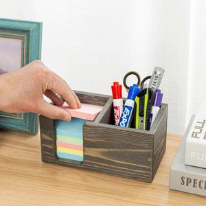 Custom Multi-Function Office Storage Box with Pen Holder Bulk Wholesale Promotional Desk Use <b>Gift</b> Organizer - Product Image 3