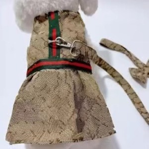 Vestido de Verano para Mascotas, Estilo Instagram, de Poliéster Antideslizante, para Bulldogs Franceses, Corgis, Malteses y Otras Razas Pequeñas/Medianas, Hecho en China - Product Image 1