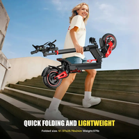 Scooter électrique tout-terrain en stock aux États-Unis, en UE, au Canada et au Royaume-Uni, moteur 1600W, batterie 48V, vitesse rapide, longue portée, affichage LED IP54, scooter pour adultes