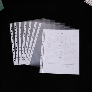 Sản Phẩm Nộp Hồ Sơ Không Thấm Nước A4 Rõ Ràng <span class=keywords><strong>Pocket</strong></span> Thư Mục Rõ Ràng Tập Tin Thư Mục Pvc Trong Suốt Bag Thư Mục 11 Lỗ Tấm Bảo Vệ - Product Image 4