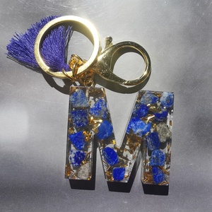 <span class=keywords><strong>Porte</strong></span>-<span class=keywords><strong>clés</strong></span> lettre époxy feuille d'or turquoise <span class=keywords><strong>porte</strong></span>-<span class=keywords><strong>clés</strong></span> lettre initiale avec pompon, <span class=keywords><strong>porte</strong></span>-<span class=keywords><strong>clés</strong></span> cristal fait main résine artisanat bijoux - Product Image 1