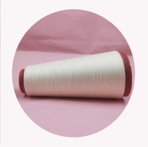 ราคาต่ําและมียอดขายสูงสุด แหวนปั่นสีขาว เลนซิ่ง 80% โมดัล / ผลิตภัณฑ์เส้นด้ายไหม 20% Ne30s - Product Image 3