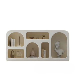 Simple <b>White</b> <b>Storage</b> Rack <b>Storage</b> <b>Cabinet</b> Display and <b>Storage</b> <b>Cabinet</b> Sofa Area Corner Side <b>Cabinet</b> - Product Image 4