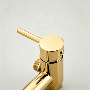 Rociador <span class=keywords><strong>de</strong></span> Bidé <span class=keywords><strong>de</strong></span> Latón Chapado en Oro <span class=keywords><strong>de</strong></span> Fabricación Profesional, Manguera Flexible, Diseño Moderno Ecológico para Montar en la Pared, para Uso en Inodoros - Product Image 3