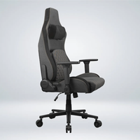 Chaise de jeu confortable pour fournisseur OEM, chaise PC réglable avec accoudoirs 4D en tissu pour adolescents et salles de jeu