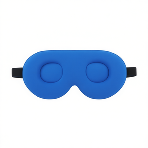 Antifaz para Dormir HB Sport de Espuma Viscoelástica de 24 cm, Color Azul, para Viajes - Product Image 1