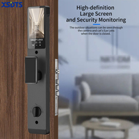 Cerradura Inteligente WiFi XSDTS K9 Wishome para Seguridad del Hogar Moderno: Huella Digital, Rostro, App, Contraseña, Llave y Tarjeta IC
