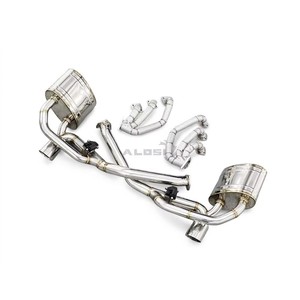 Sistema de Escape con Silenciador Catback de Válvula Inteligente de Acero Inoxidable 304 para Porsche 911 <span class=keywords><strong>993</strong></span> 3.6L 1994-2000, Acabado Pulido Espejo, Ajuste Perfecto - Product Image 6