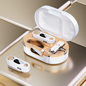 Porpiu 2.4G Xách Tay Không Dây Microphone 3-Trong 1 Giao Diện Tiếng Ồn Hủy Bỏ Tương Thích Điện Thoại Di Động Máy Ảnh Các Thiết Bị Khác C - Product Image 3