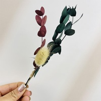 Mini Bouquet de Fleurs Séchées Naturelles, Boîte Cadeau Décorative, Souvenir de Mariage, Accessoire, Petite Fleur Préservée, Corsage Chine
