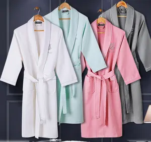 China Manufacturer Quick Dry Custom Made Bamboo Fiber Bathrobes