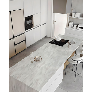 Plateau de table en acrylique UPR sans joint Staron/LG/Hanex, grande dalle colorée 3660*760*12mm - Product Image 3