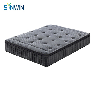 Matelas orthopédique <span class=keywords><strong>de</strong></span> luxe <span class=keywords><strong>de</strong></span> 30 cm avec ressorts ensachés à 5 zones, surmatelas Euro Top et mousse à mémoire <span class=keywords><strong>de</strong></span> forme pour un confort durable - Product Image 5
