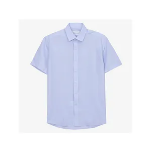 Factory Modal/Polyester Short Sleeve Different Colors Casual Shirts Best Price Casual Shirts For Men