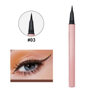 Stylo <span class=keywords><strong>Eyeliner</strong></span> Liquide Rose Personnalisable Crayon <span class=keywords><strong>Eyeliner</strong></span> de Maquillage Imperméable en Marron <span class=keywords><strong>Bleu</strong></span> Noir Couleurs pour les <span class=keywords><strong>Yeux</strong></span> - Product Image 2