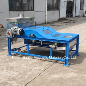 Cường độ cao ba lớp băng tải loại trống sắt Remover Magnetic <span class=keywords><strong>separator</strong></span> cho đa tinh thể silicon thủy tinh thạch anh cát - Product Image 3