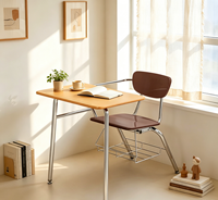 Table d'apprentissage pour la maison avec hauteur et angle réglables pour différentes activités, pieds de table réglables