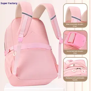 Nouveau sac à dos pour élèves du primaire et du collège, en tissu Oxford, mignon et léger, grande capacité, pour une utilisation quotidienne - Product Image 3