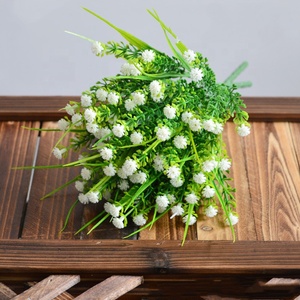 V-1339 Wholesale <strong>Artificial</strong> Plastic <strong>Babys</strong> <strong>Breath</strong> for Decoration - Product Image 3