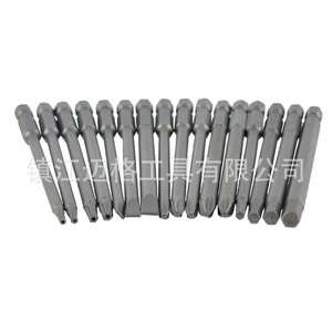 16Pc Hex Shank <b>Screwdriver</b> <b>Bits</b> 100Mm S2 Alloy Flathead Phillips Industrial <b>Set</b> - Product Image 2