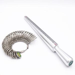 Herramientas de Medición de Dedos al por Mayor, Anillo Medidor de Mano, Varilla Medidora en Pulgadas, Medidor de Anillos Estilo Hong Kong - Product Image 2