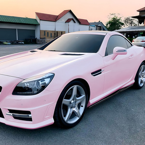 Amp-Z Side Skirts For Mercedes-Benz SLK R172 2011-2015 Piano Black Carbon Fiber Texture Body Kit - Product Image 3