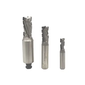 Dehuai Factory Wholesale Tungsten Carbide Milling Cutter Wood Router Bit Size Customized Tool PCD Milling Cutter Supplier