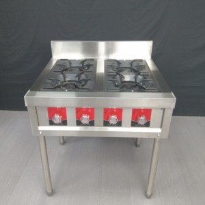 VICTORY Offre Spéciale Acier Inoxydable Kwali Gamme 6 Brûleurs à Gaz SS Cuisinière Spéciale Stalle pour Autre Hôtel & Restaurant en Thaïlande - Product Image 1