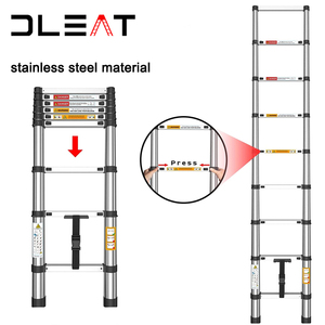 2025 thiết kế mới đầy đủ nhôm kính thiên văn 3.8m gấp thang sử dụng cho RV bước xe - Product Image 5