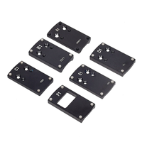 Plaque de montage pour viseur point rouge A1/B1/C1/D1/E1/F1 pour G17 19 20 22 23 26 27 29 30 41/1911/SW/P226/B92/XD Accessoires AR