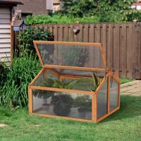 OTXIINXIIN-Serre d'extérieur en bois portable, maison de jardin pour plantes, maisons d'hiver en bois de sapin massif pour plantes