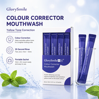 Bain de bouche pour dents sensibles Correcteur de couleur violet Doux et sans danger pour l'émail Sans alcool Sans brûlure Soin quotidien
