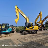 Excavatrice sur chenilles Komatsu PC240 d'occasion, PC300, PC360, équipement lourd pour les projets miniers et de construction