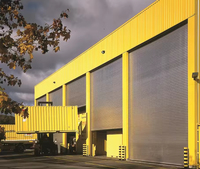 Volets Roulants Extérieurs en Aluminium au Design Moderne à Ouverture Verticale, Sécurité Renforcée et Matériau en Alliage d'Aluminium Durable