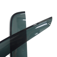 Fenêtre porte visière noir pour Nissan Navara D40 accessoires 2006 2005-2011 pare-pluie déflecteur de vent