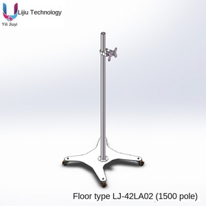 LJ-42 tất cả-trong-một công nghiệp hợp kim nhôm máy tính hỗ trợ khung tầng loại loạt hiển thị khung 90 độ nghiêng thiết bị mới - Product Image 5