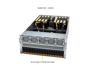 Servidor Barebone en Rack SYS-522GA-NRT 5U de Doble Socket DDR5 ECC NVMe con Intercambio en Caliente, Multi-GPU, IA, Aprendizaje Profundo, HPC, Configuración Personalizable - Product Image 1