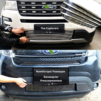 Pour Explorer Kuga OLIVER, accessoires de pare-chocs avant, matériau ABS, bande brillante, grille décorative protectrice, marque Chianpei