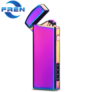 2026 FR-106 Nouveauté Briquet Électronique Rechargeable USB avec Double Arc et Design Coupe-Vent - Product Image 2