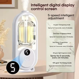 Diffuseur d'arômes intelligent à affichage numérique rechargeable, <span class=keywords><strong>prix</strong></span> d'usine, huile essentielle d'aromathérapie pour la maison, parfum d'ambiance - Product Image 4