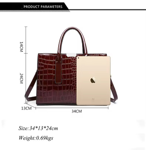 Elegante Bolso Tote 2026 para Mujer, Bolso de Cuero de Gran Capacidad, Bolso de Mano Informal para Estudiantes Universitarias - Product Image 3