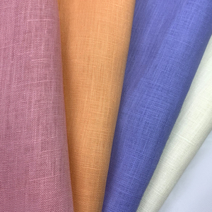 Vải lanh 100% nguyên chất, đạt chứng nhận OEKO-TEX 100, mềm mại, thoáng khí, chất liệu lanh tự nhiên, dùng may váy áo, quần áo, nhuộm trơn. - Product Image 2
