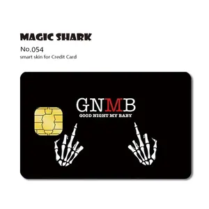 Extraíble <span class=keywords><strong>sin</strong></span> pegamento 3M vinilo impermeable papel adhesivo personalizado para tarjeta bancaria de Chip grande - Product Image 6