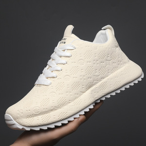 รองเท้าเดินผู้ชายแบบน้ำหนักเบา หน้าผ้า PU พื้นรองเท้ากลางทำจากยาง ช่วยลดแรงกระแทก กันลื่น พื้นรองเท้าด้านนอกทำจากยาง แบบสวม สปริง/ออทั่ม สำหรับกิจกรรมกลางแจ้ง - Product Image 2