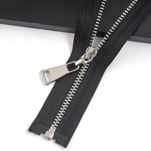 Haute qualité #3 #5 #7 #8 #10 <span class=keywords><strong>fermeture</strong></span> éclair <span class=keywords><strong>pour</strong></span> tissu or argent dents fermetures éclair en métal personnalisées <span class=keywords><strong>fermeture</strong></span> éclair en métal <span class=keywords><strong>pour</strong></span> veste 50 <span class=keywords><strong>cm</strong></span> 60 <span class=keywords><strong>cm</strong></span> <span class=keywords><strong>70</strong></span> <span class=keywords><strong>cm</strong></span> - Product Image 5