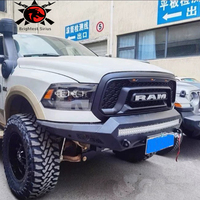 2013-2018 for dodge ram 1500 Front Grille Abs Material Plastic Glossy Black